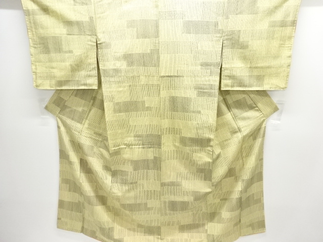 JAPANESE KIMONO / TSUMUGI / ABSTRACT STRIPE